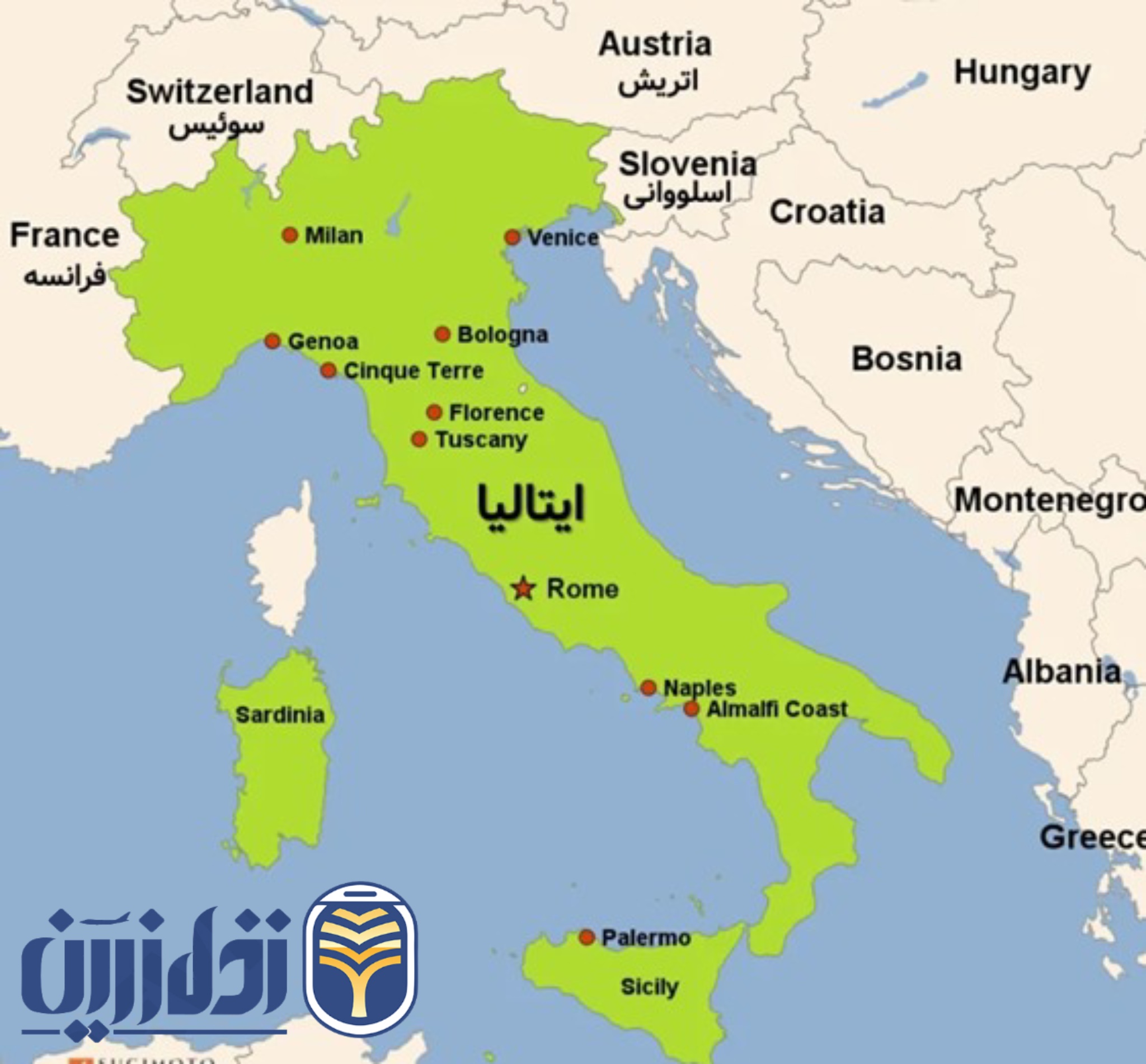 ایتالیا معرفی شهر رم 